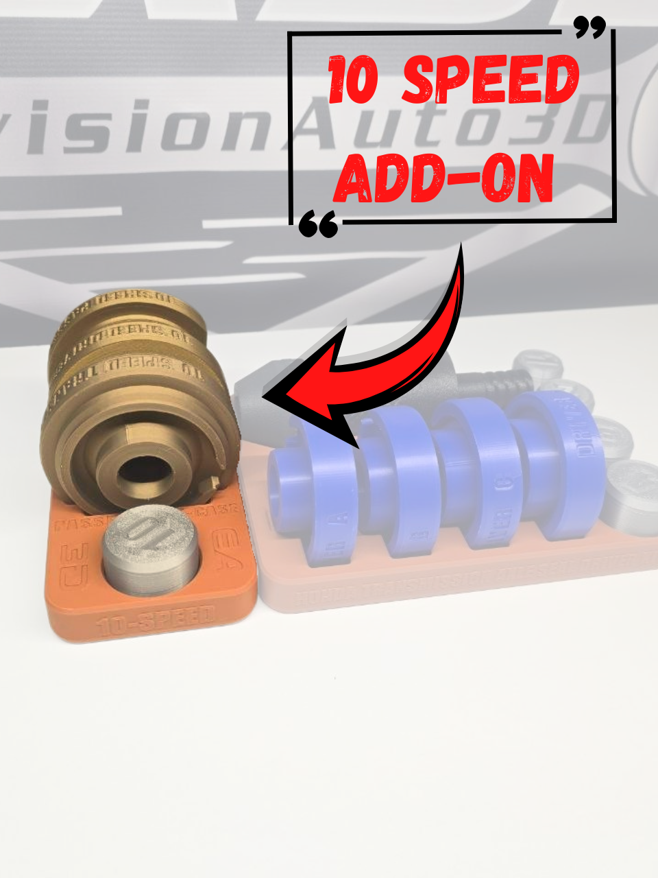 Honda Axle Seal Driver Kit, 3D Printed Tool
