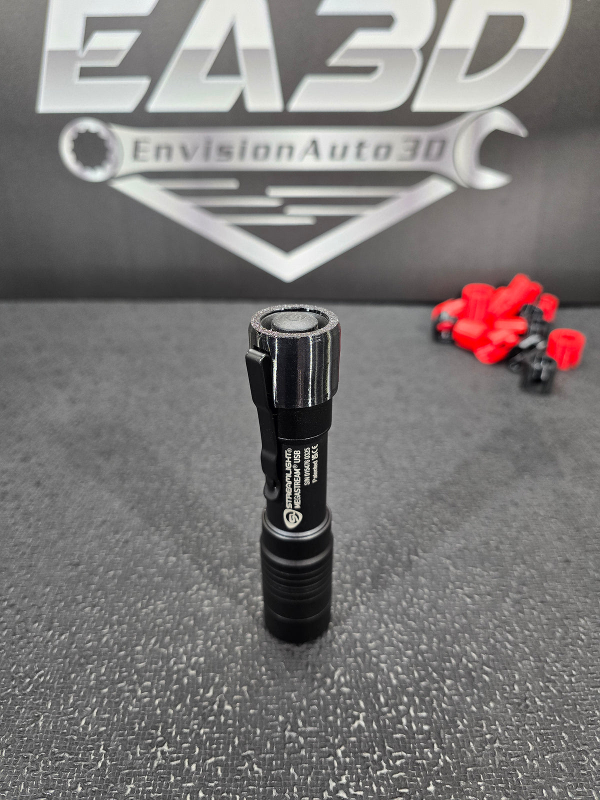 Streamlight Macrostream & Megastream End Cap Bite Grips, Hands Free Grip