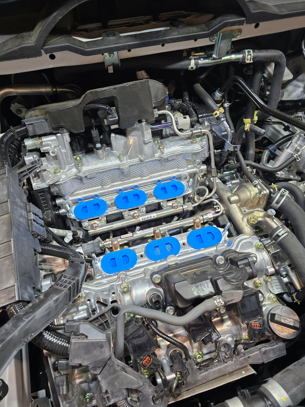 Honda DOHC V6 Lower Intake Port Plugs - 3D Printed
