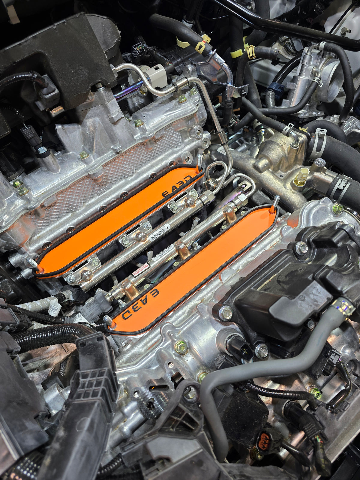 Honda DOHC V6 Lower Intake Covers - 3D Printed