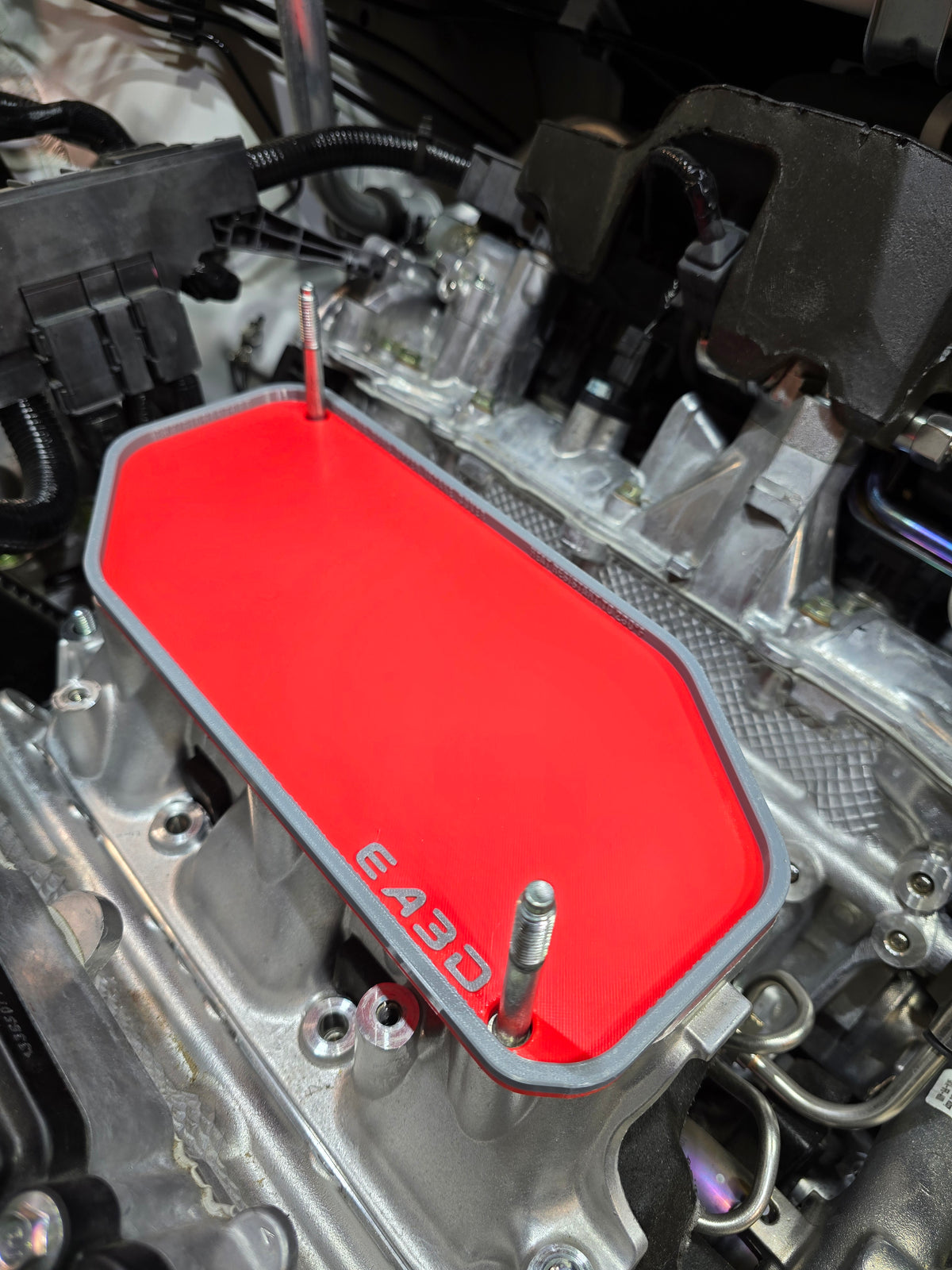 Honda DOHC V6 Upper Intake Plenum Cover - 3D Printed