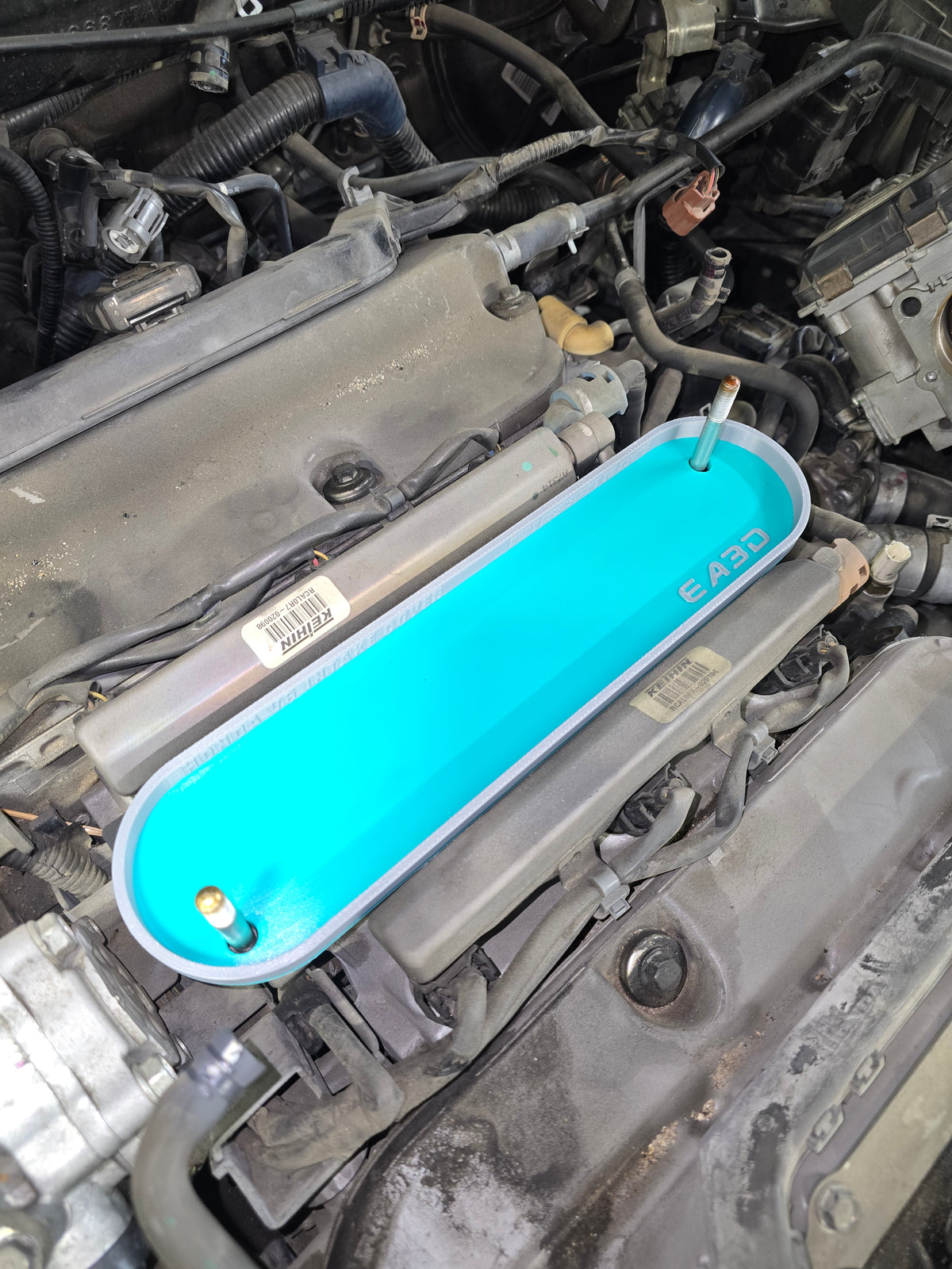 J32 J35 J37 Intake Block Off Plate, Honda V6 Intake Plenum Cover - 3D Printed