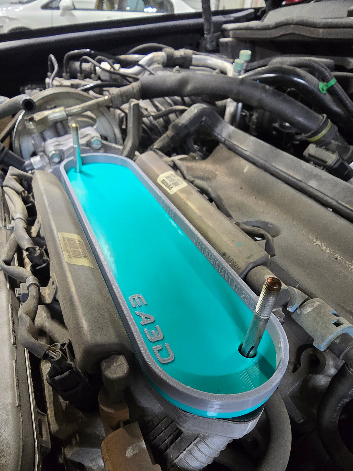 J32 J35 J37 Intake Block Off Plate, Honda V6 Intake Plenum Cover - 3D Printed