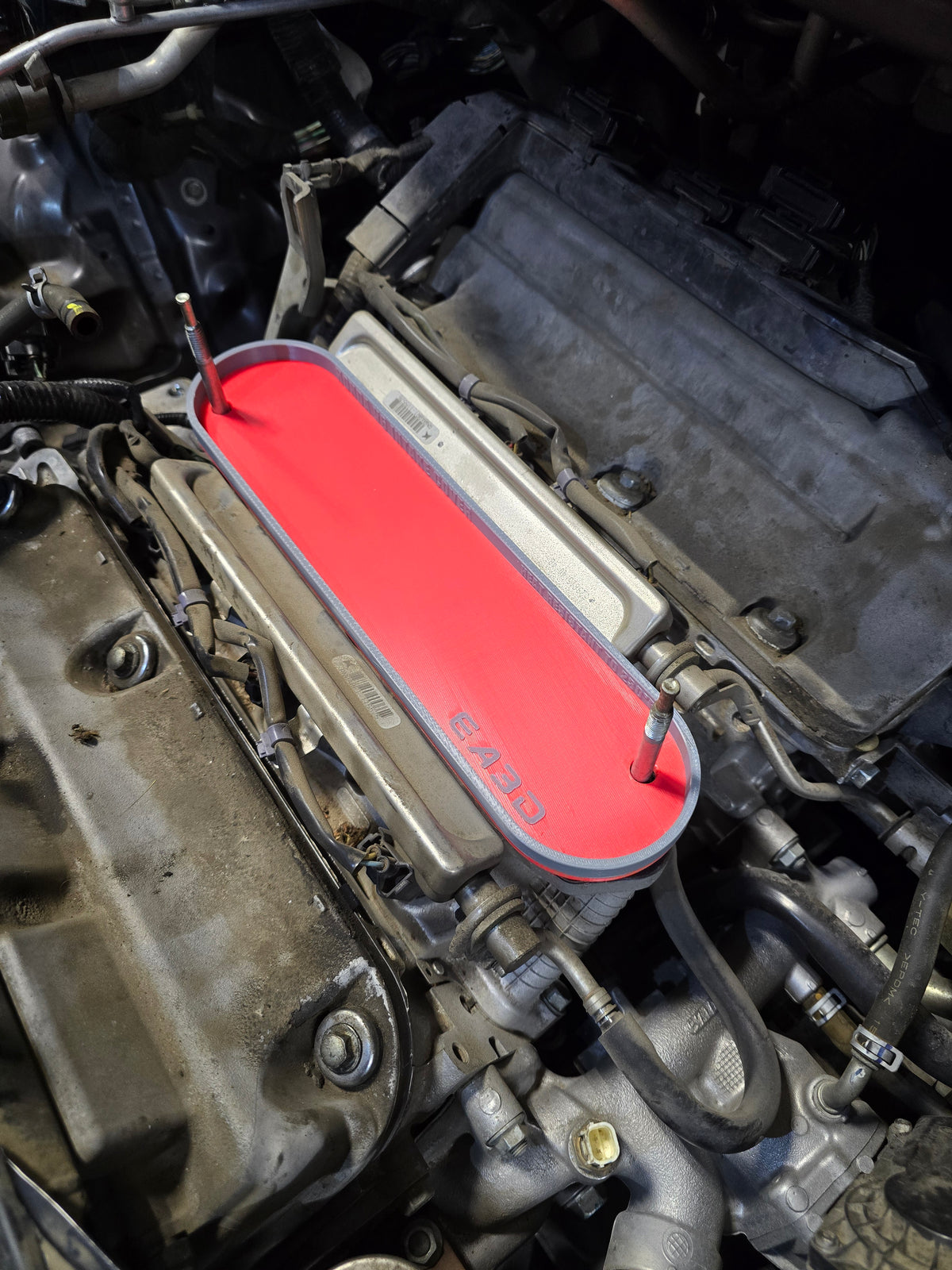J32 J35 J37 Intake Block Off Plate, Honda V6 Intake Plenum Cover - 3D Printed