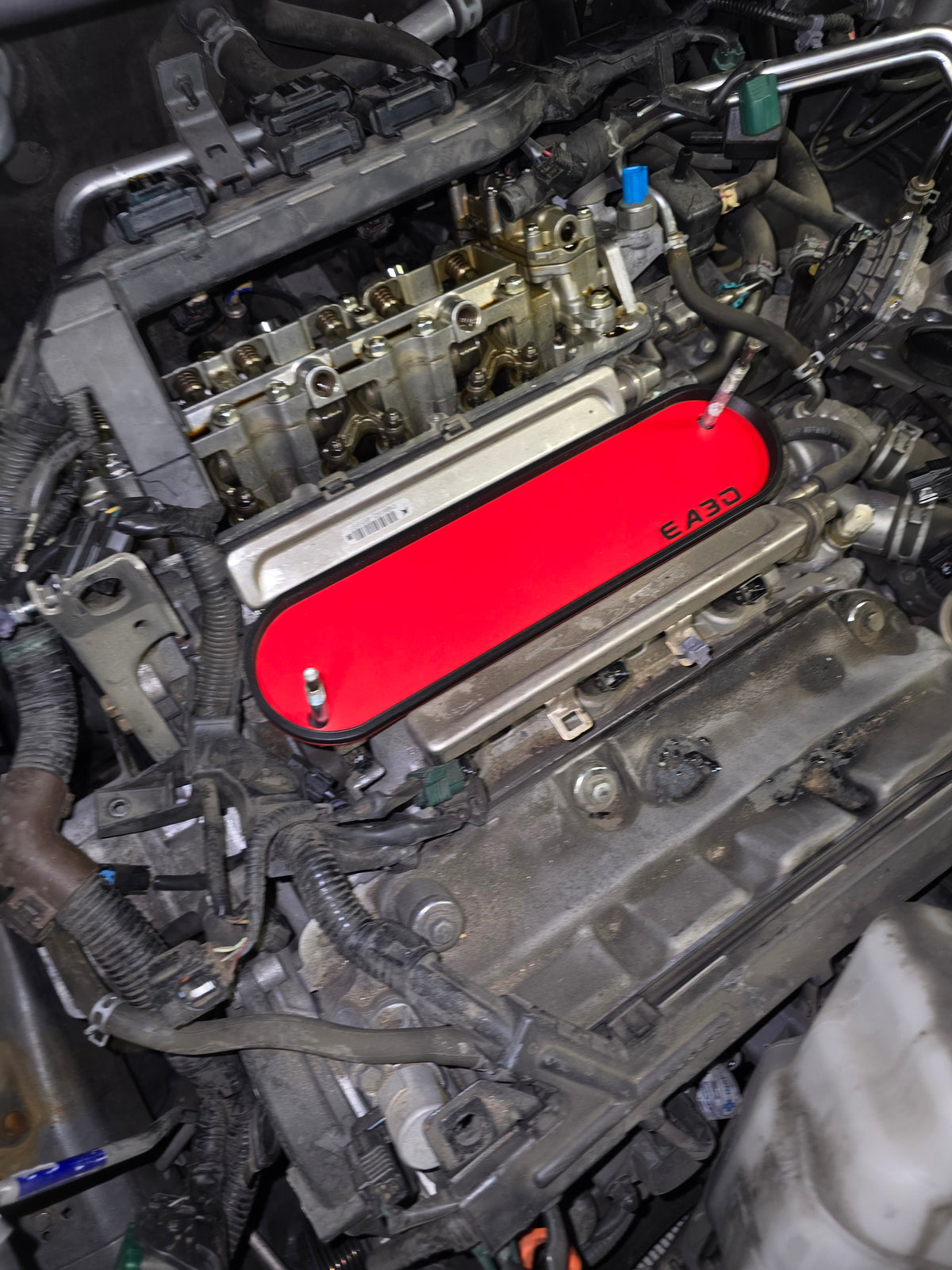 J32 J35 J37 Intake Block Off Plate, Honda V6 Intake Plenum Cover - 3D Printed
