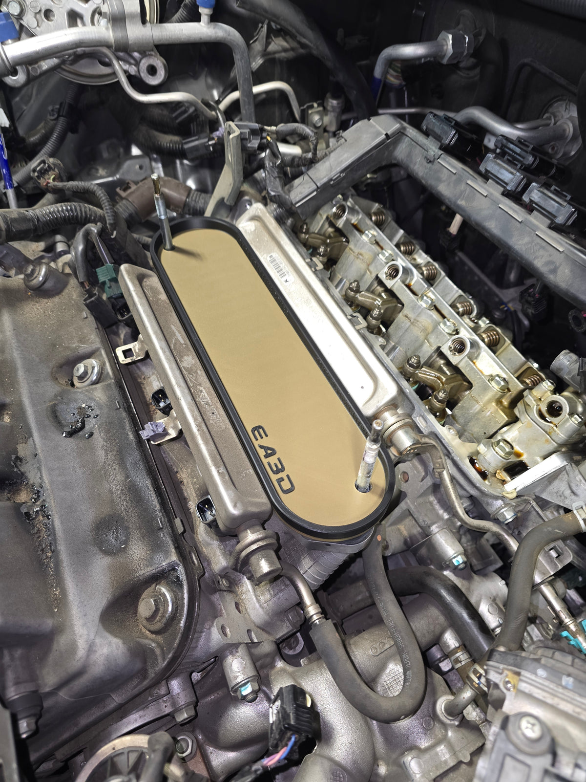 J32 J35 J37 Intake Block Off Plate, Honda V6 Intake Plenum Cover - 3D Printed