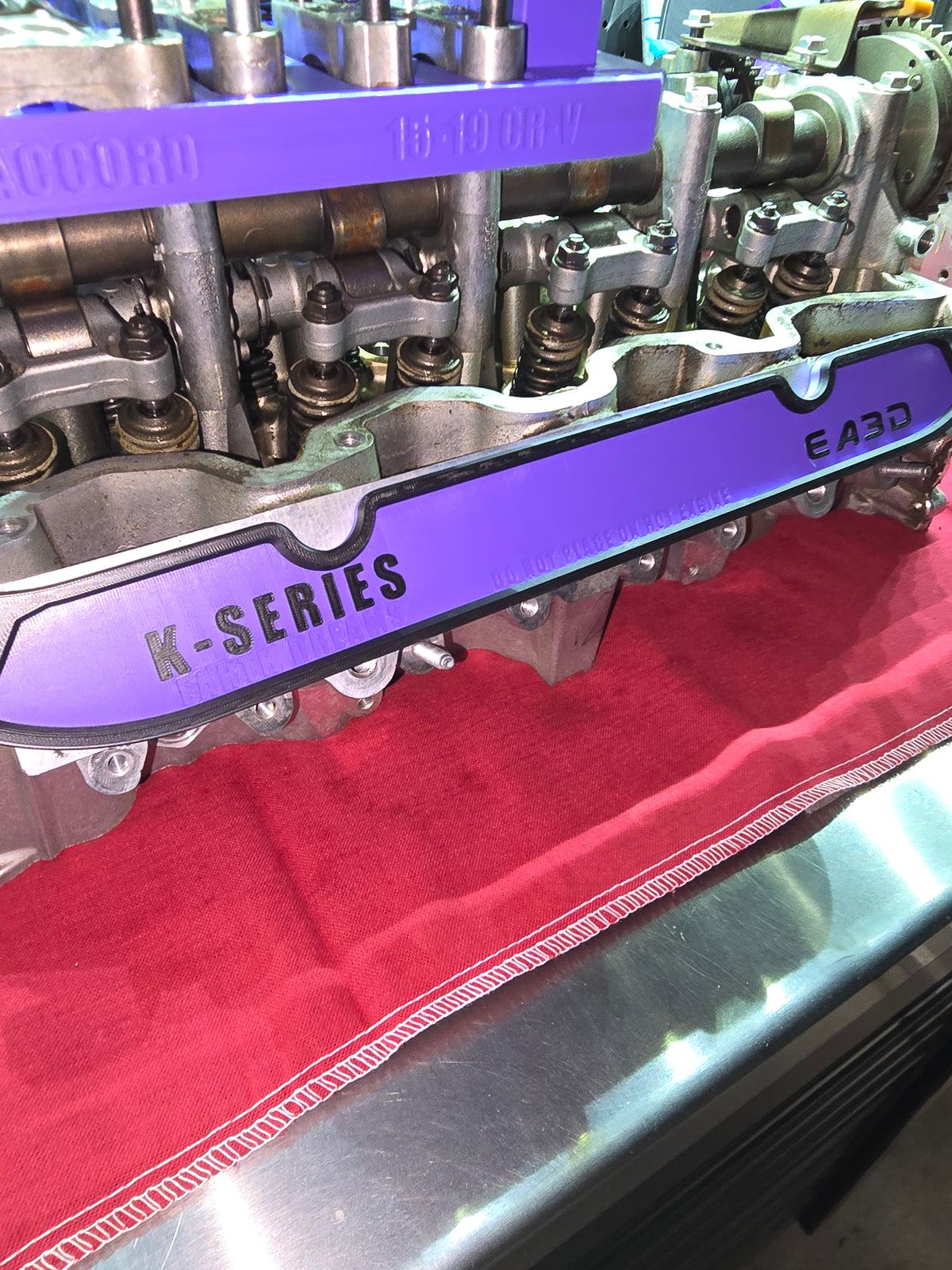 K-Series Earth Dreams Intake Port Block-Off Plate
