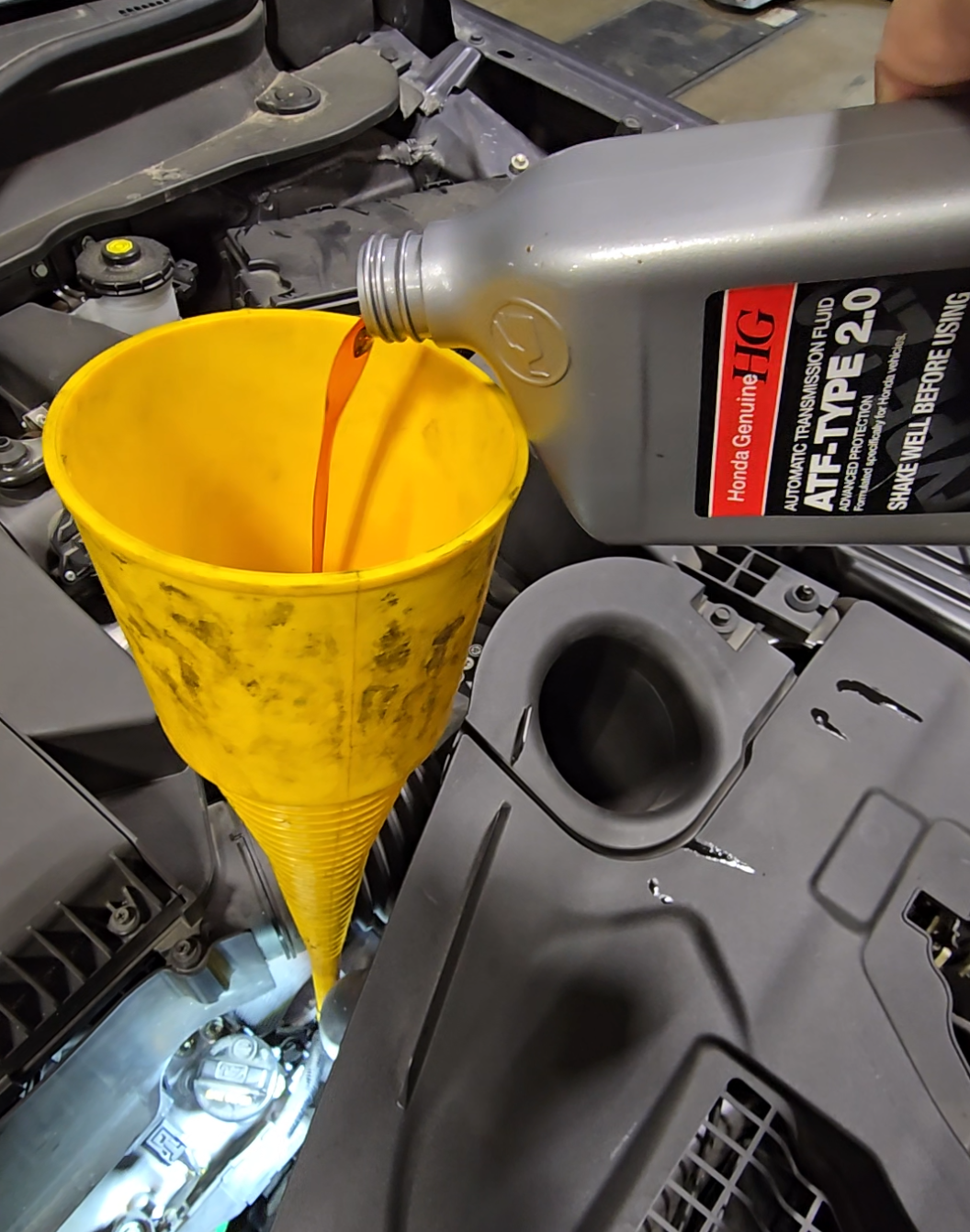 10 Speed Fill Adapter For Honda & Acura Transmissions - 3D Printed