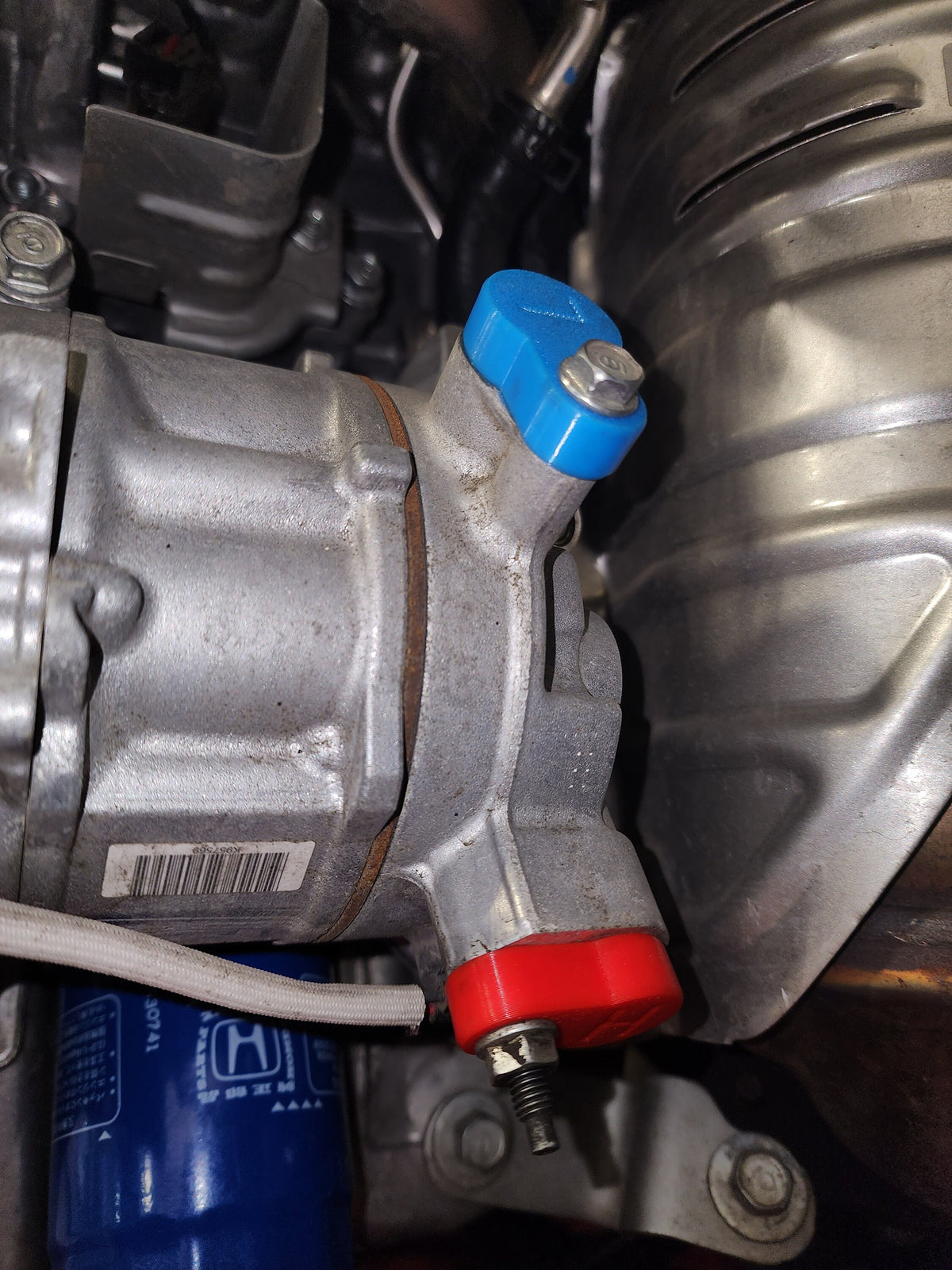 A/C Compressor and Line Plugs, Honda
