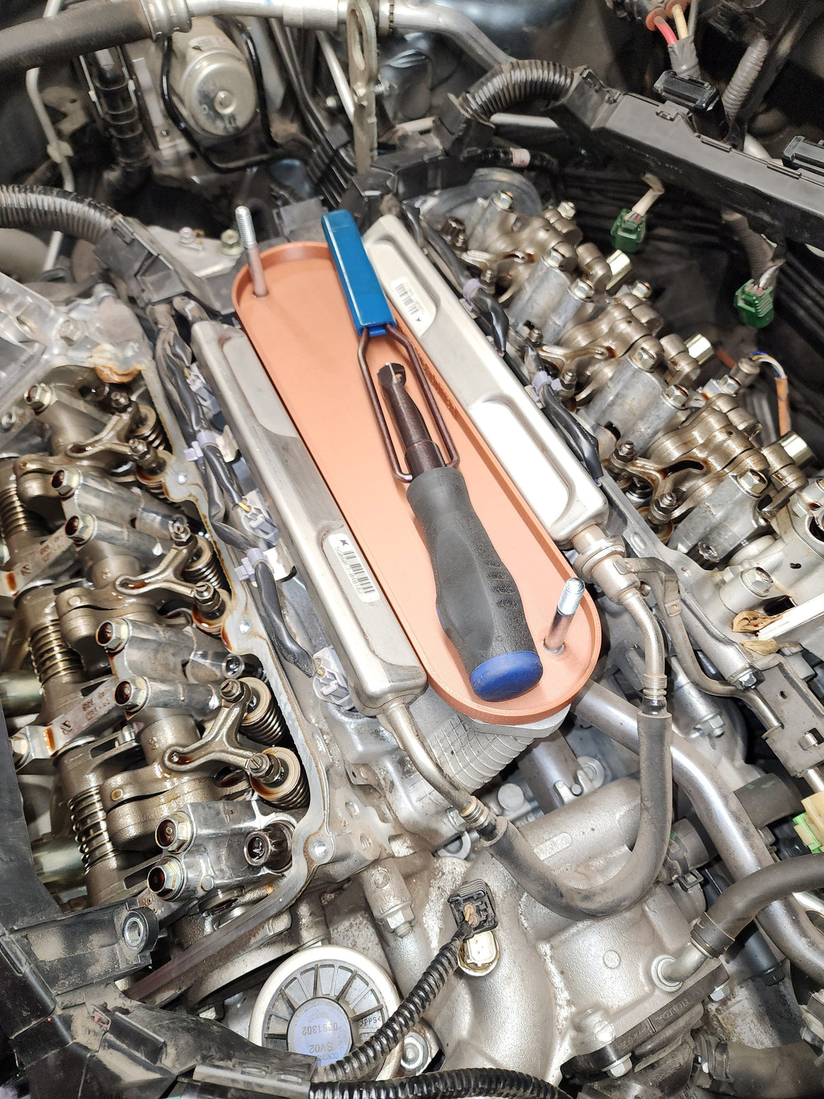 J32 J35 J37 Intake Block Off Plate, Honda V6 Intake Plenum Cover - 3D Printed