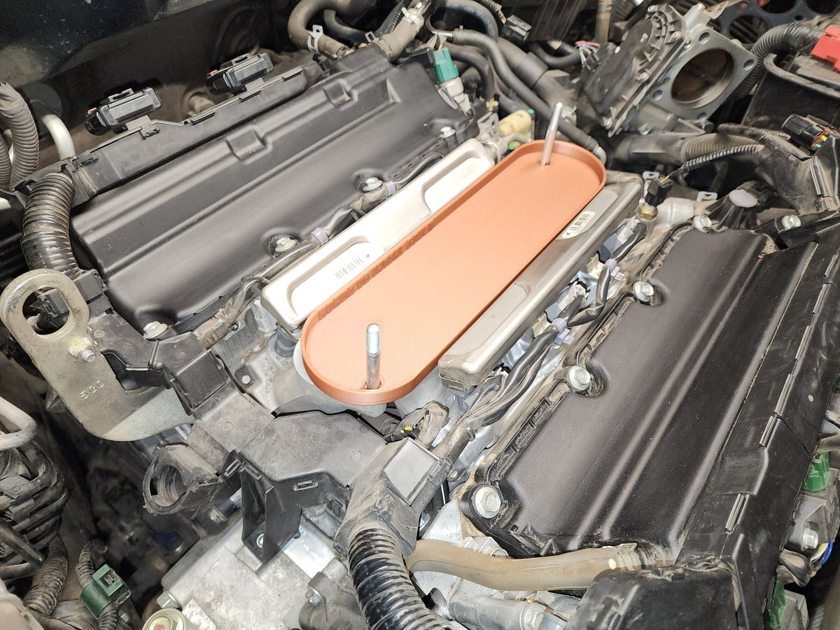 J32 J35 J37 Intake Block Off Plate, Honda V6 Intake Plenum Cover - 3D Printed