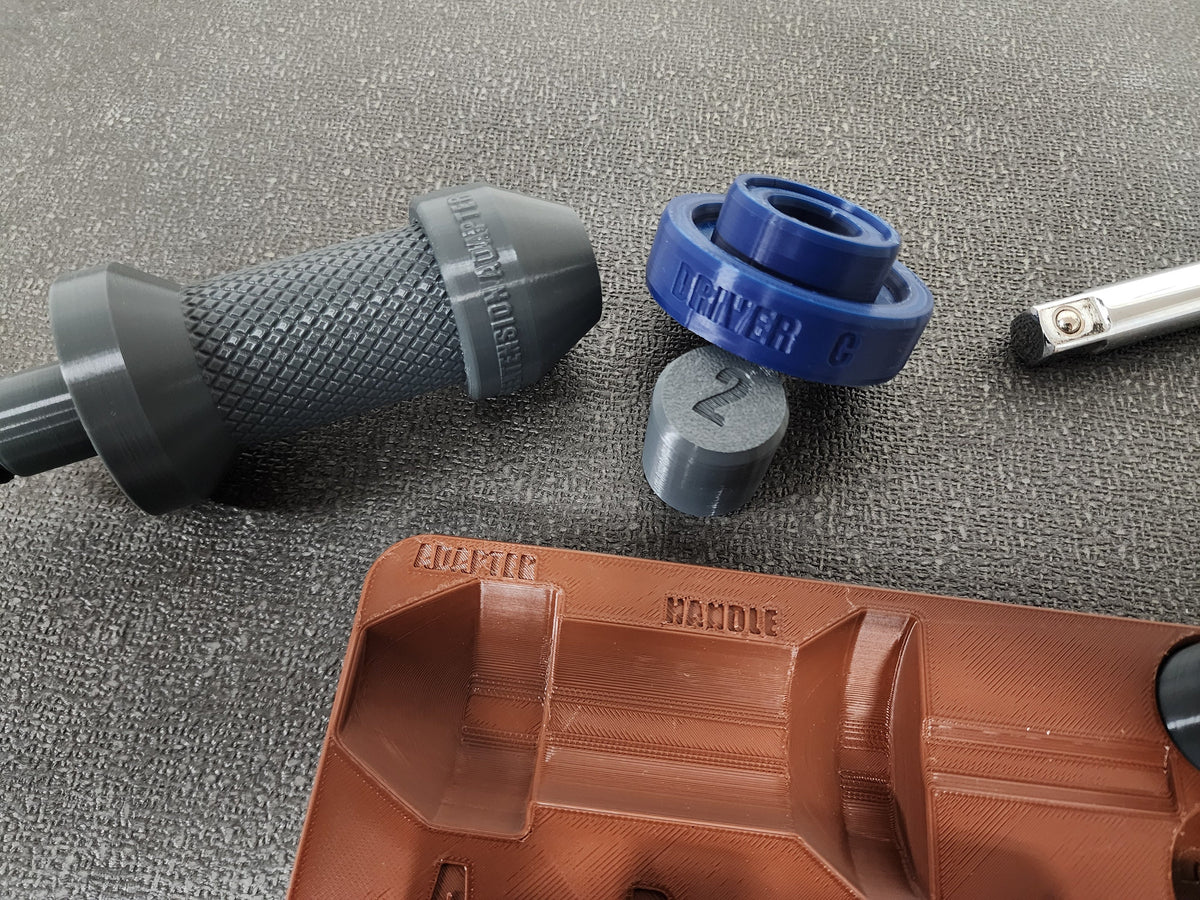Honda Axle Seal Driver Kit, 3D Printed Tool