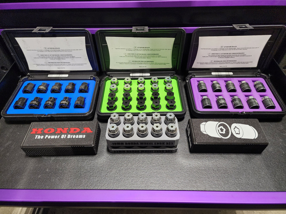 Wheel Lock Containers 19mm / 22mm Locks