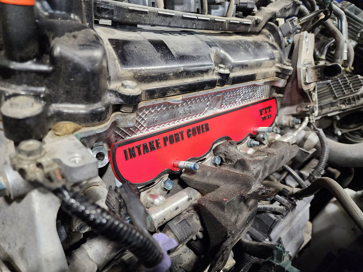 Intake Block Off Plate Honda Fit 3rd Gen (2015-2020)  - 3D Printed