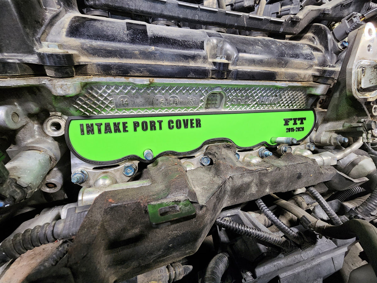 Intake Block Off Plate Honda Fit 3rd Gen (2015-2020)  - 3D Printed