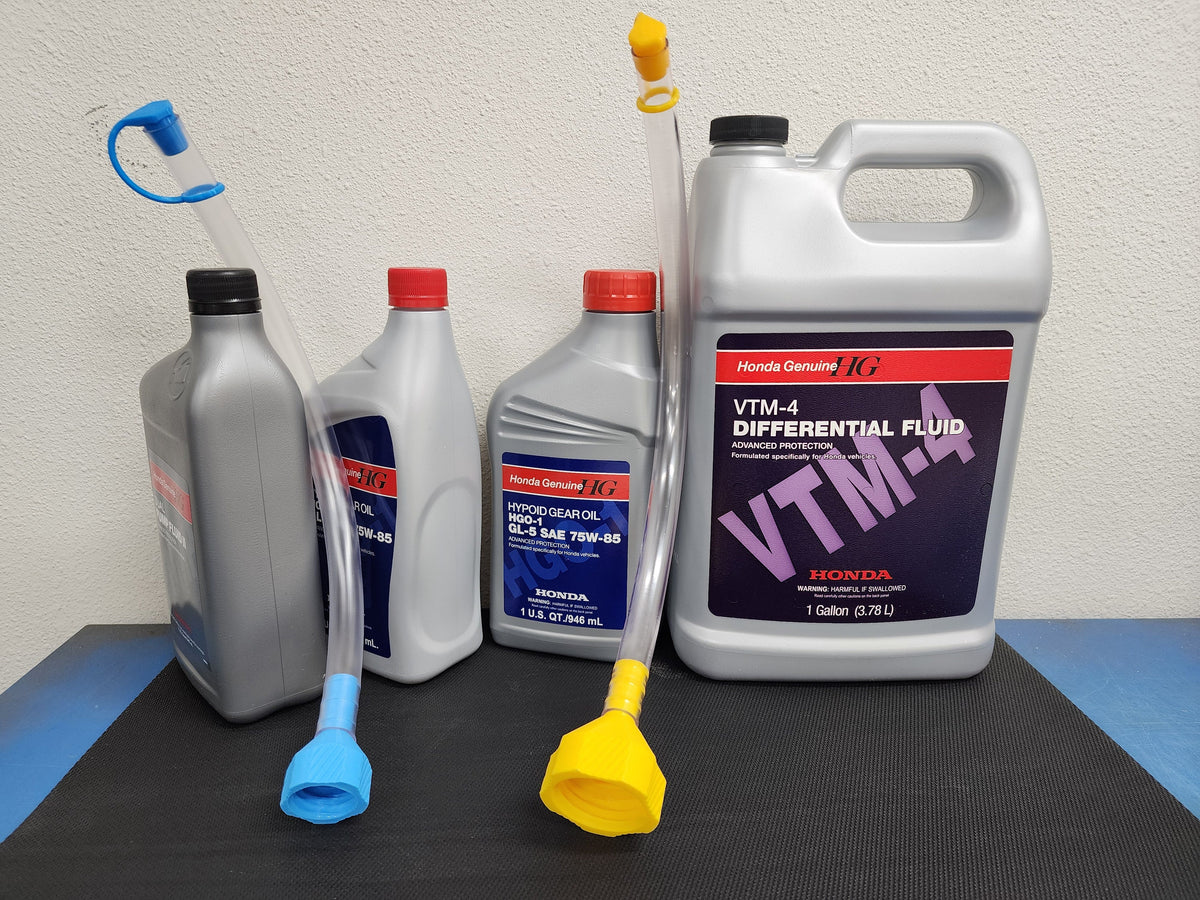 Transfer Case & Differential Fluid Fill Adapters - Honda