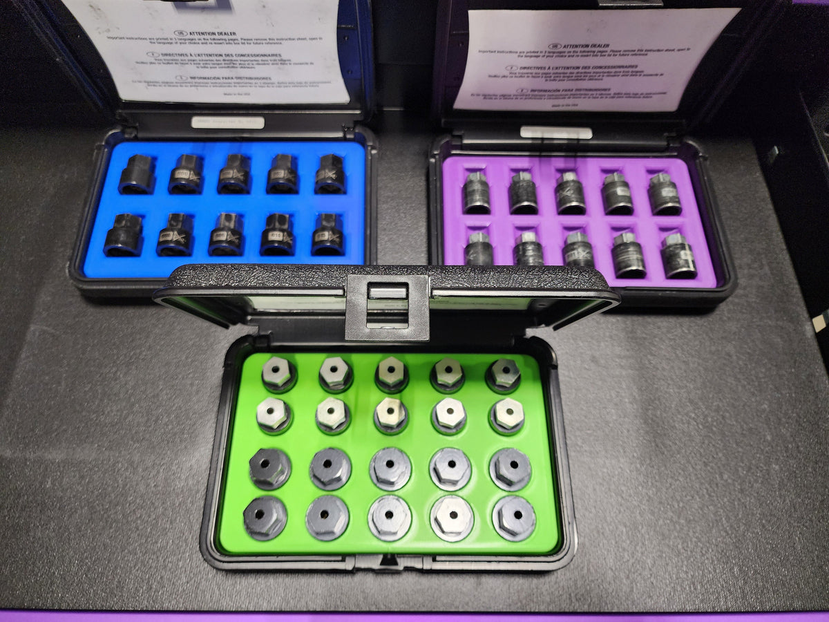 Wheel Lock Tray Inserts for 19mm Locks and 22mm Locks