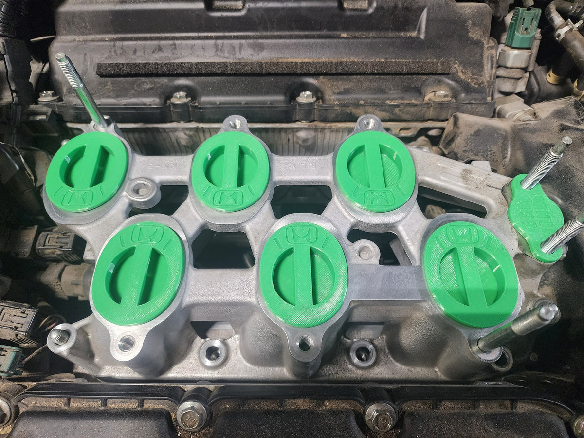 J35 Earth Dreams Individual Upper Intake Port Covers Honda & Acura- 3D Printed