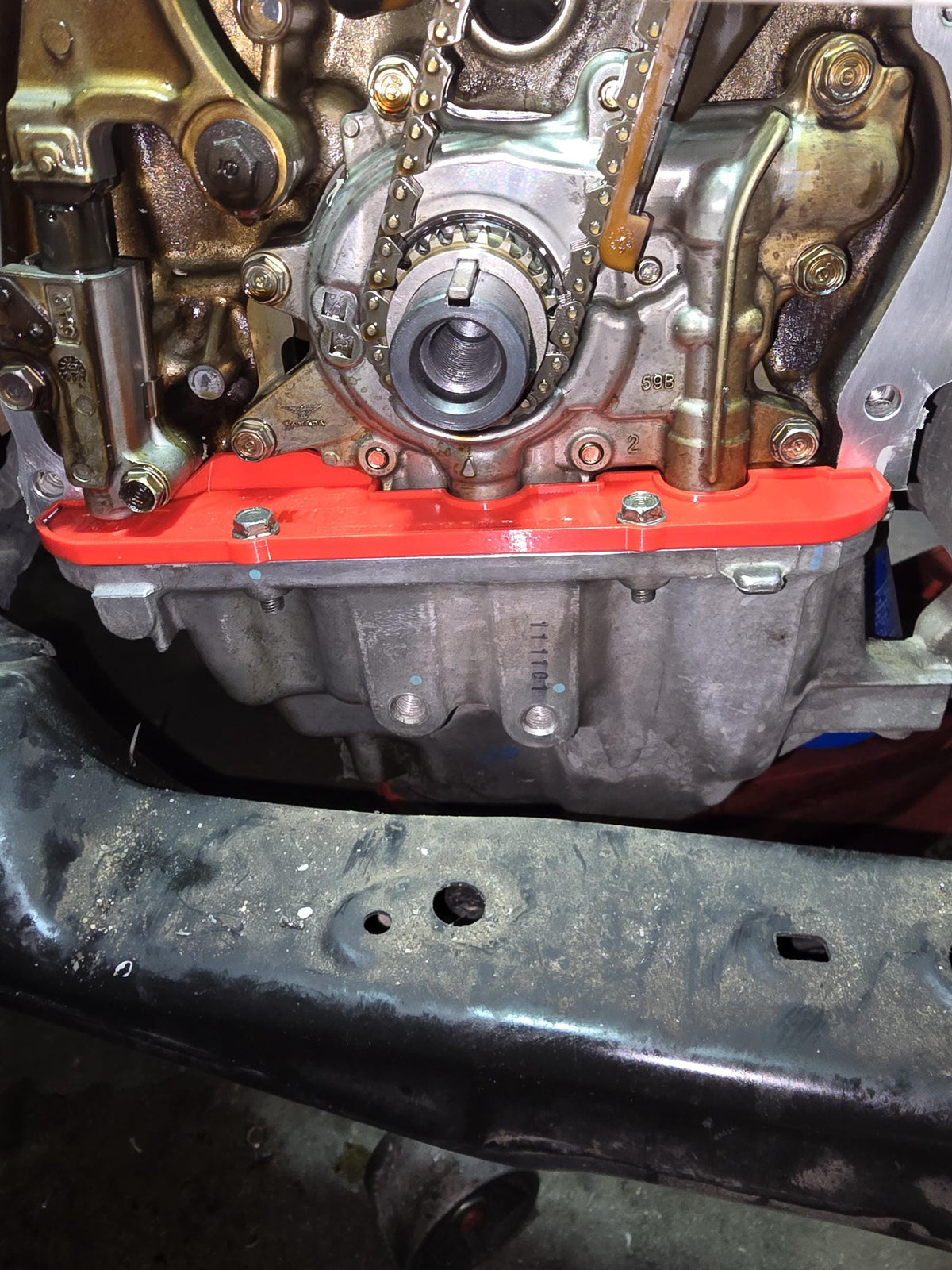 Oil Pan Cover Honda 1.5 Turbo - 3D Printed