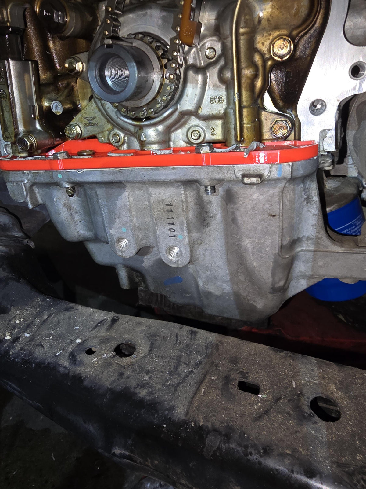 Oil Pan Cover Honda 1.5 Turbo - 3D Printed