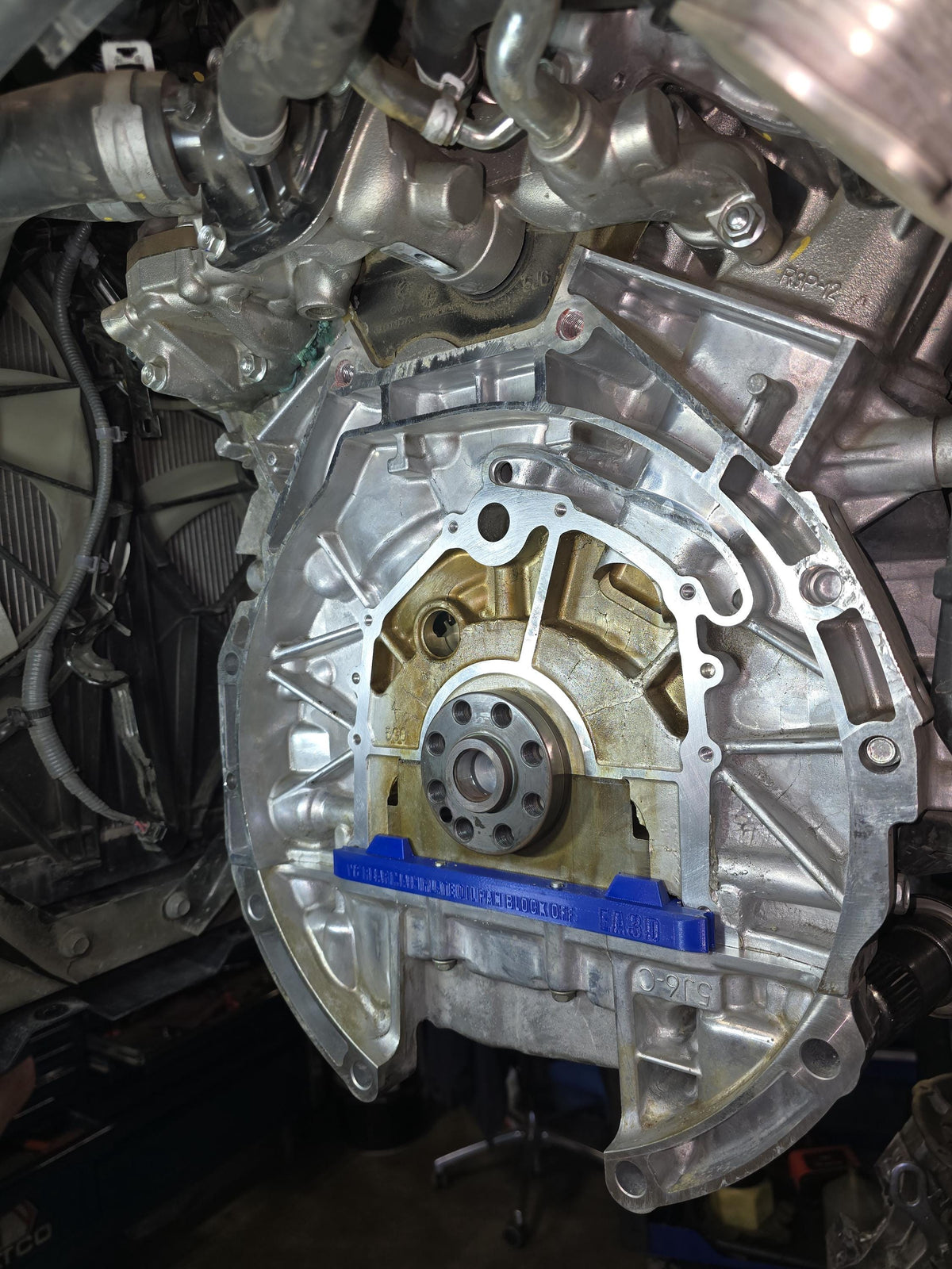 Oil Pan Cover Honda V6 - Rear Main Cover Plate - 3D Printed