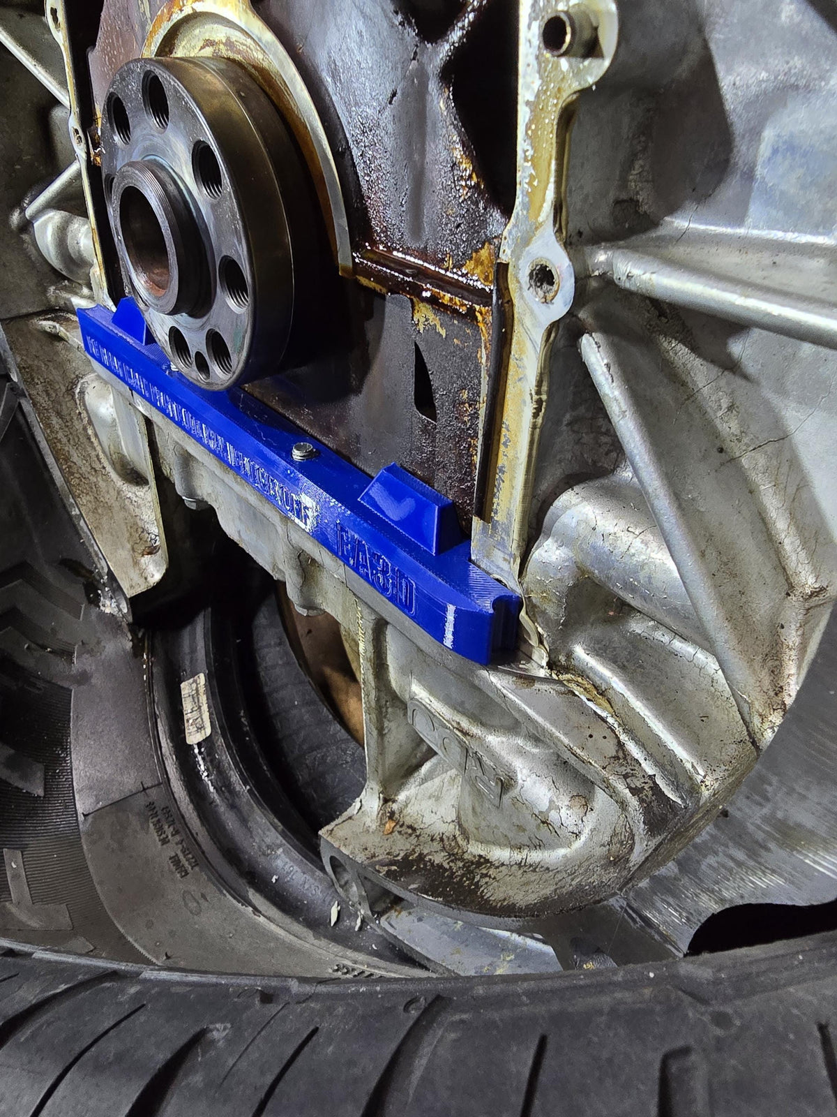 Oil Pan Cover Honda V6 - Rear Main Cover Plate - 3D Printed