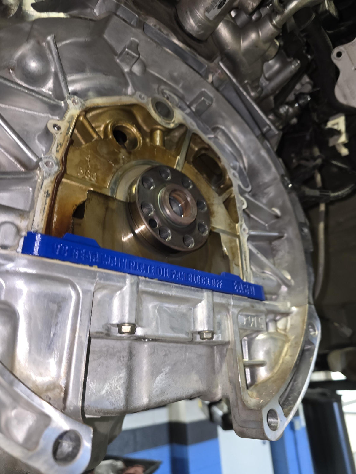 Oil Pan Cover Honda V6 - Rear Main Cover Plate - 3D Printed