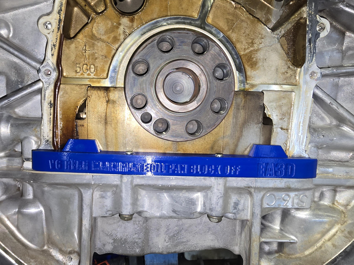 Oil Pan Cover Honda V6 - Rear Main Cover Plate - 3D Printed