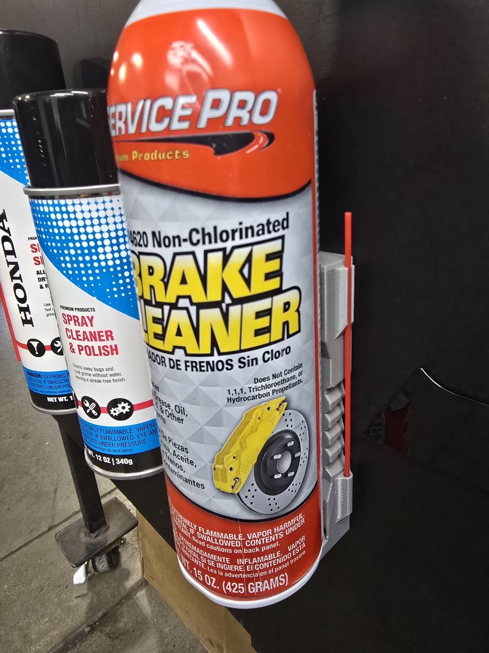 Magnetic Aerosol Can Holder