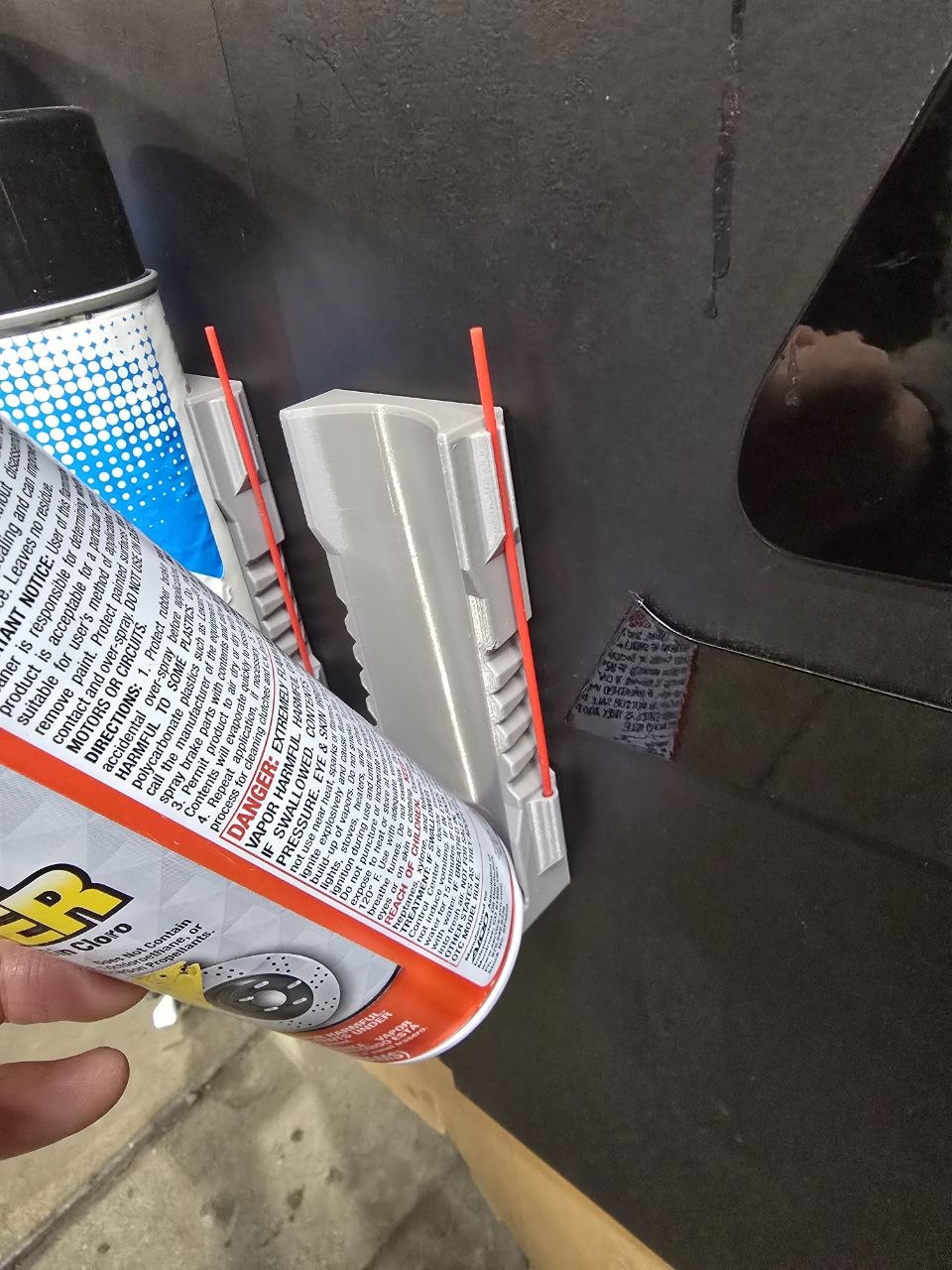 Magnetic Aerosol Can Holder