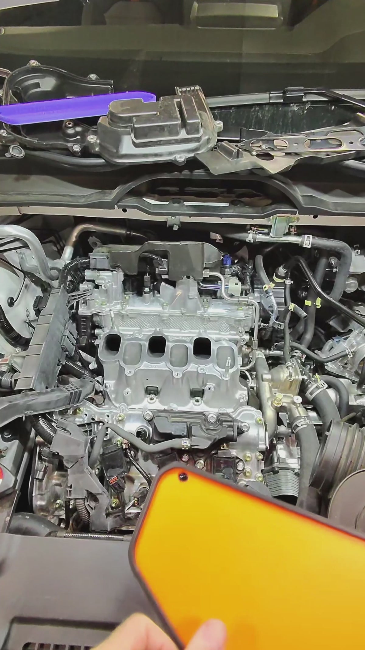 Honda DOHC V6 Upper Intake Plenum Cover - 3D Printed