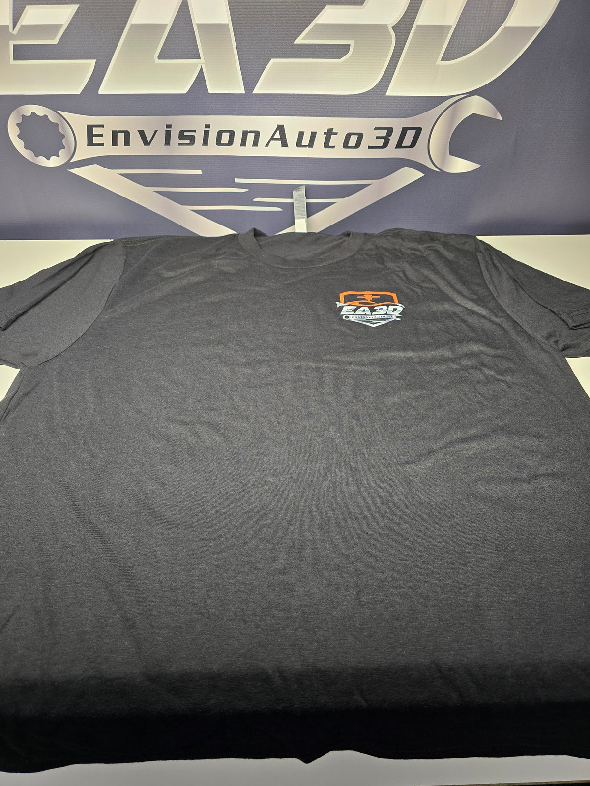 EA3D Black Soft Cotton T-Shirt